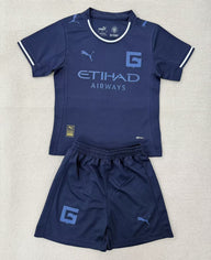 Girona 25/26 Blue Third Kids Jersey Set