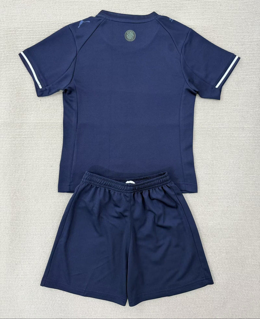 Girona 25/26 Blue Third Kids Jersey Set