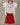 Girona 25/26 White/Red Home Kids Jersey Set