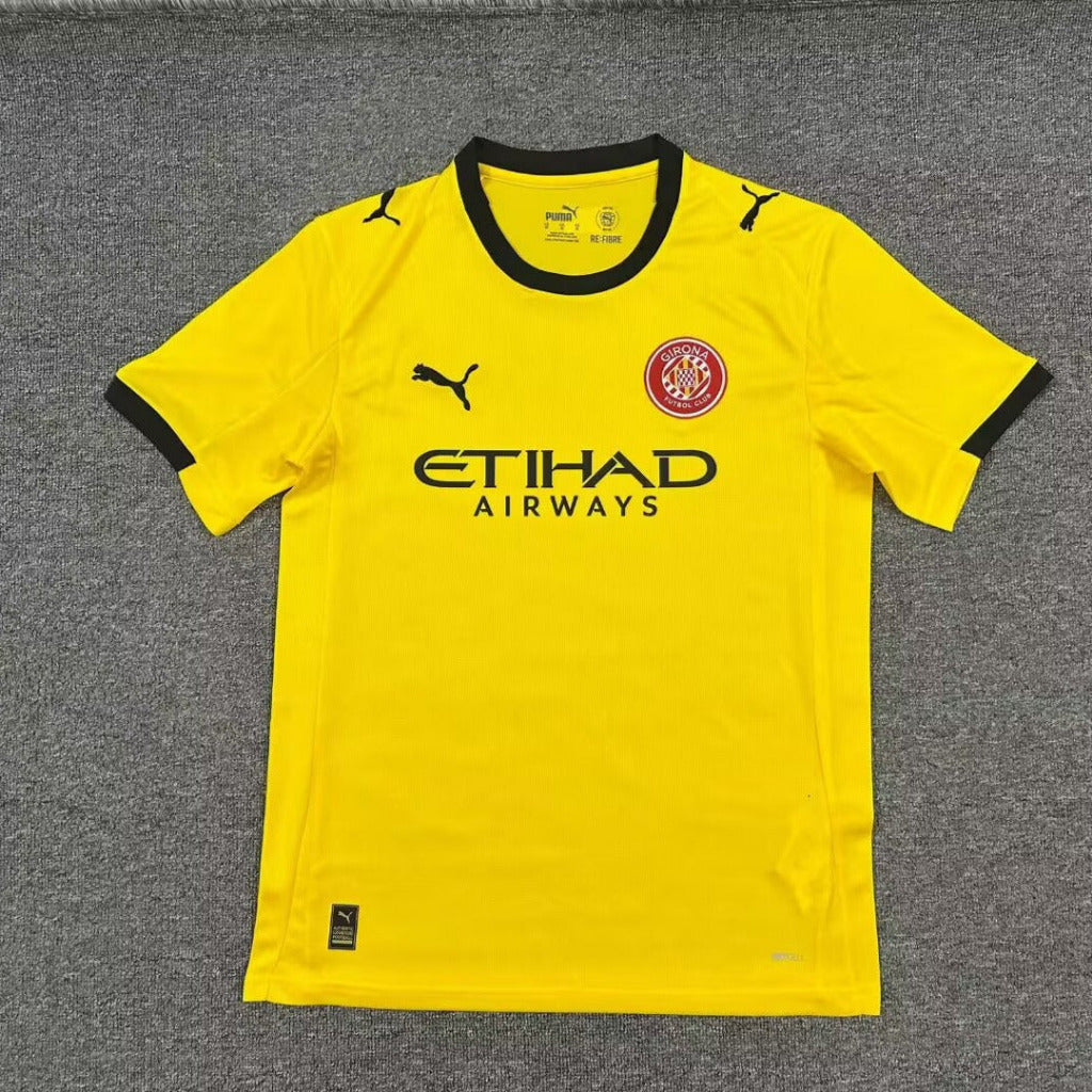 Girona 25/26 Yellow Away Jersey - Concept Kits