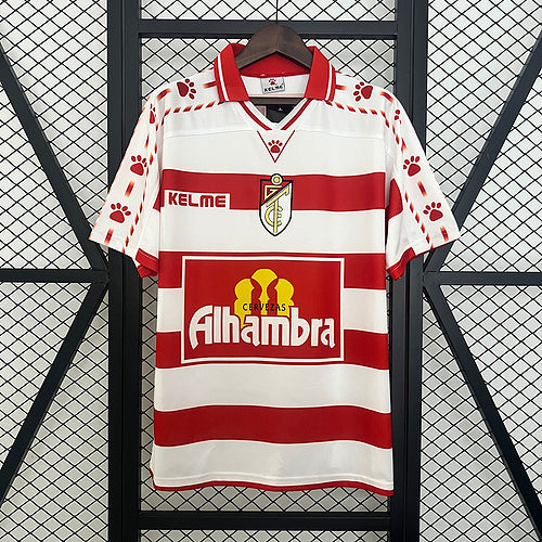 Granada 1997/98 Retro Red/White Home Jersey