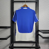 Greece 2004 Retro Blue/White Away Jersey