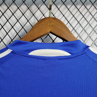 Greece 2004 Retro Blue/White Away Jersey