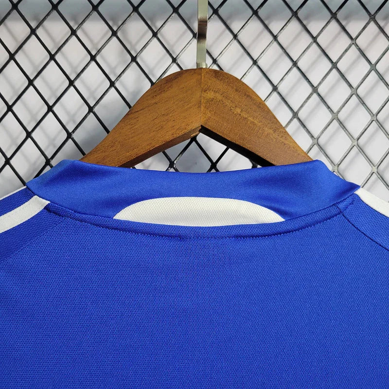 Greece 2004 Retro Blue/White Away Jersey