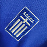 Greece 2004 Retro Blue/White Away Jersey