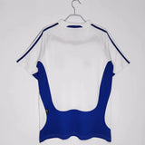 Greece 2004 Retro White/Blue Away Jersey