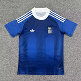 Greece 2026 Blue/White Stripes Away Jersey