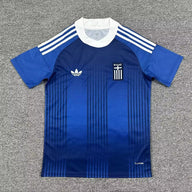 Greece 2026 Blue/White Stripes Away Jersey