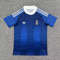 Greece 2026 Blue/White Stripes Away Jersey