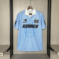 Gremio 1995/96 Retro Sky Blue/White Third Jersey
