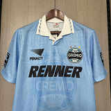 Gremio 1995/96 Retro Sky Blue/White Third Jersey