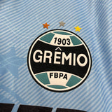 Gremio 1995/96 Retro Sky Blue/White Third Jersey
