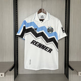 Gremio 1995/96 Retro White/Blue/Black Away Jersey