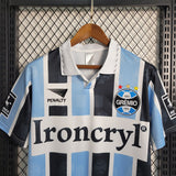 Gremio 1997/98 Retro Version Blue/Black Home Jersey