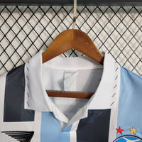 Gremio 1997/98 Retro Version Blue/Black Home Jersey