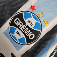 Gremio 1997/98 Retro Version Blue/Black Home Jersey