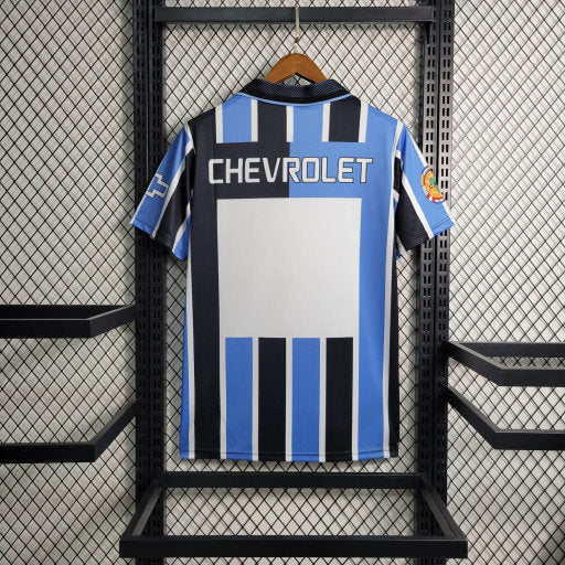 Gremio 1998 Retro Version Blue/Black Home Jersey