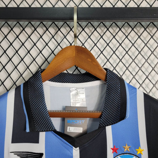 Gremio 1998 Retro Version Blue/Black Home Jersey