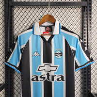 Gremio 2000 Retro Sky Blue/White/Black Home Jersey
