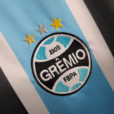 Gremio 2000 Retro Sky Blue/White/Black Home Jersey