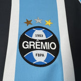 Gremio 2001 Retro Blue/White/Black Home Jersey