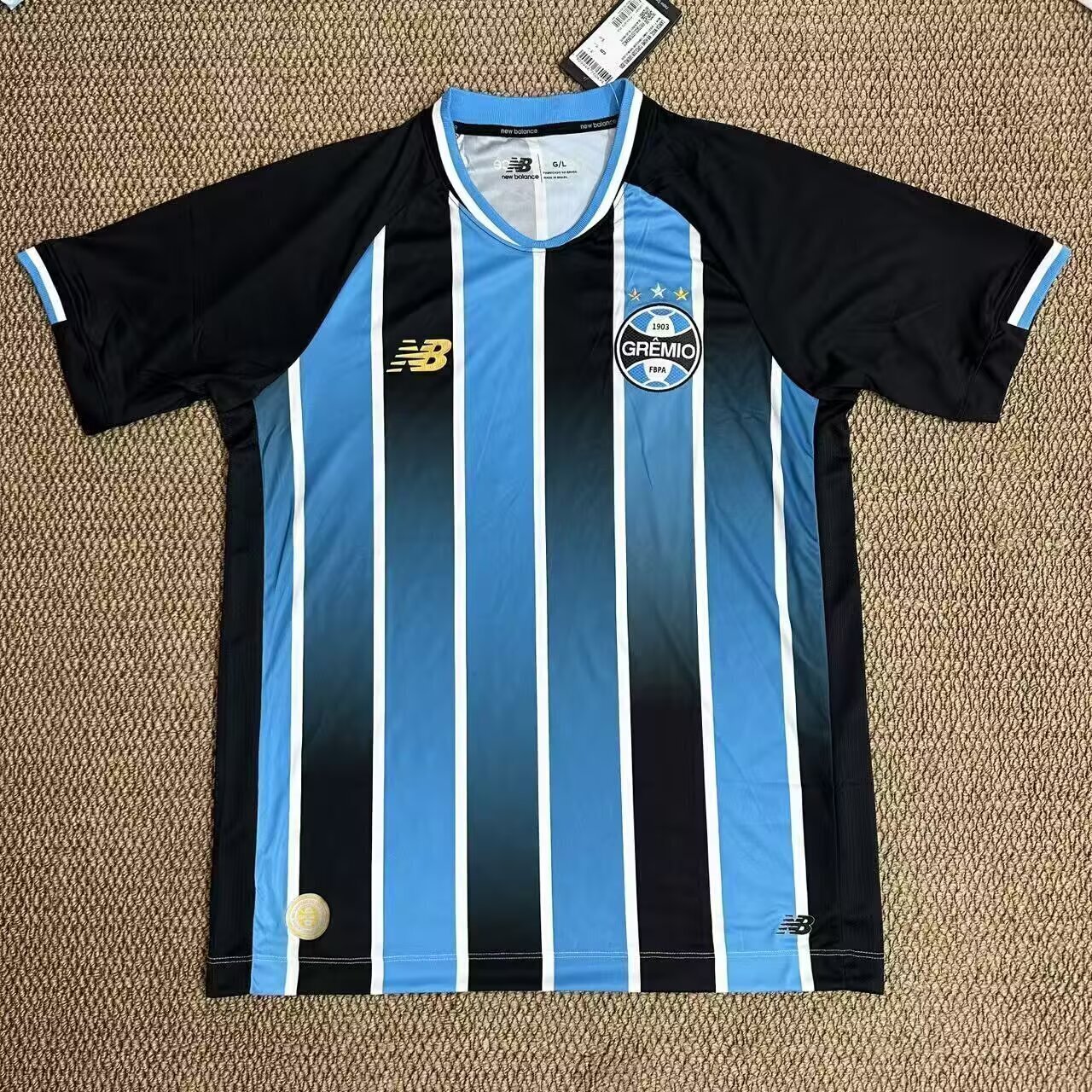 Gremio 26/27 Black/Blue Stripes Home Jersey