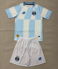 Gremio 26/27 Blue/White Block Away Kids Jersey Set