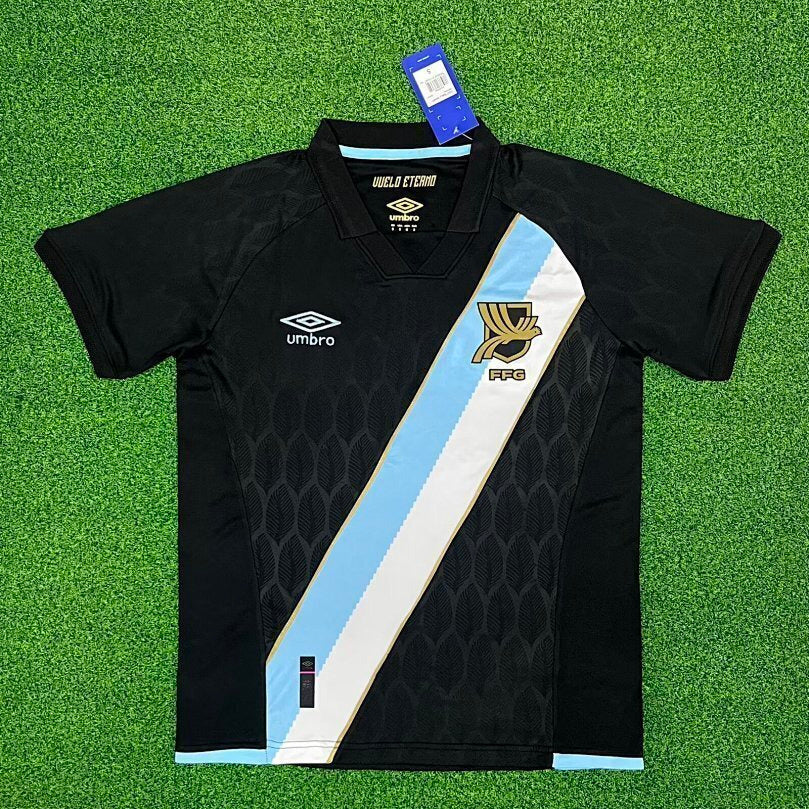 Guatemala 2026 Black/Blue/White Away Jersey
