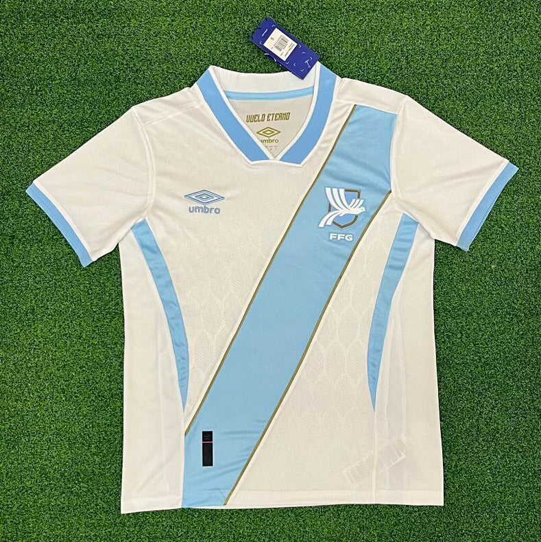 Guatemala 2627 White/Light Blue Home Stadium Jersey