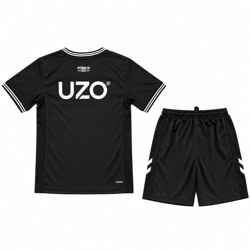 Guimarães 26/27 Dark Navy/Black Away Kids Jersey Set