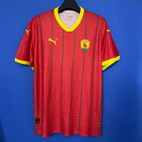 Guinea 25/26 Red/Yellow Home Jersey