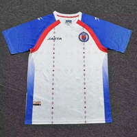 Haiti 2026 Blue/White/Red Away Jersey