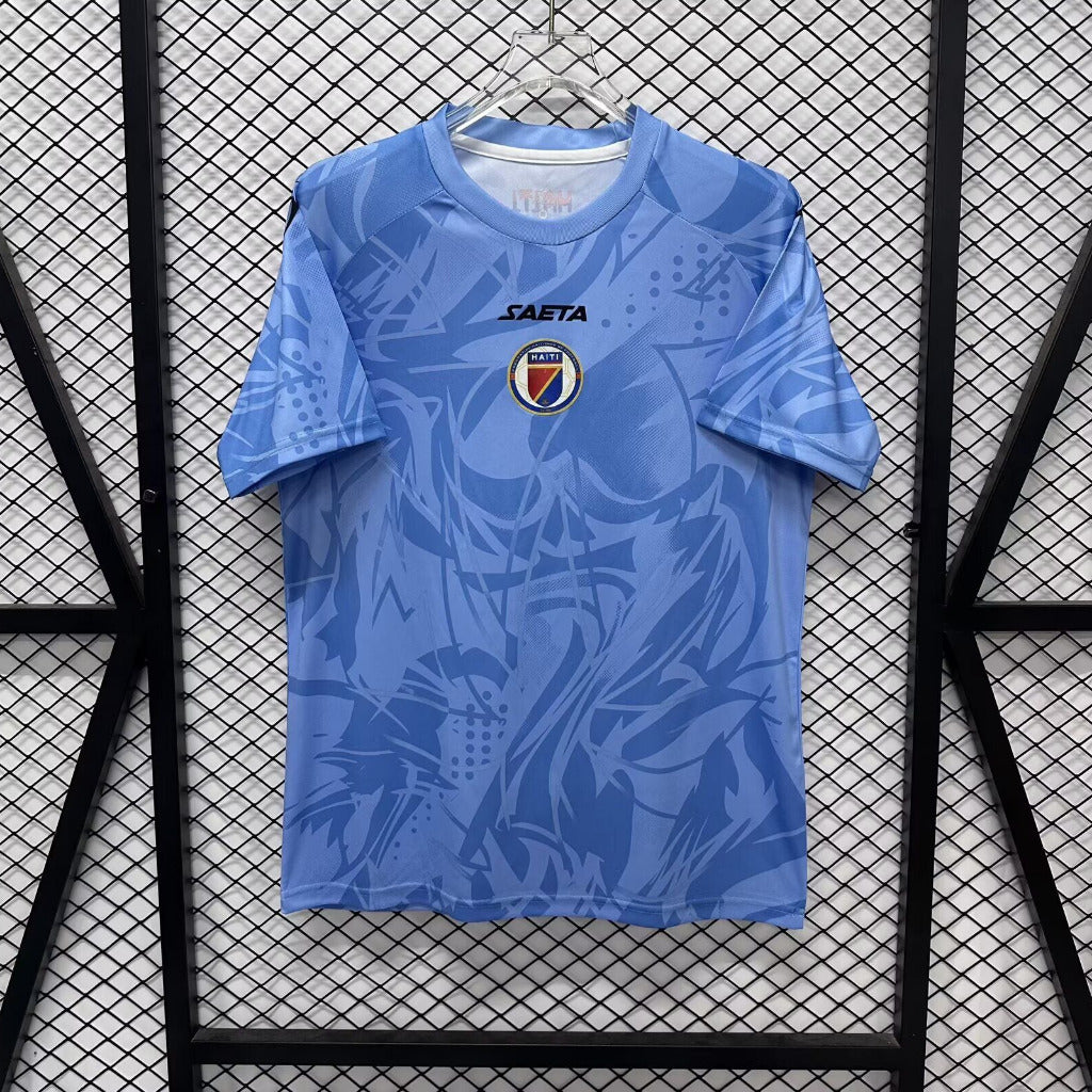 Haiti 2026 World Cup Light Blue Goalkeeper Jersey