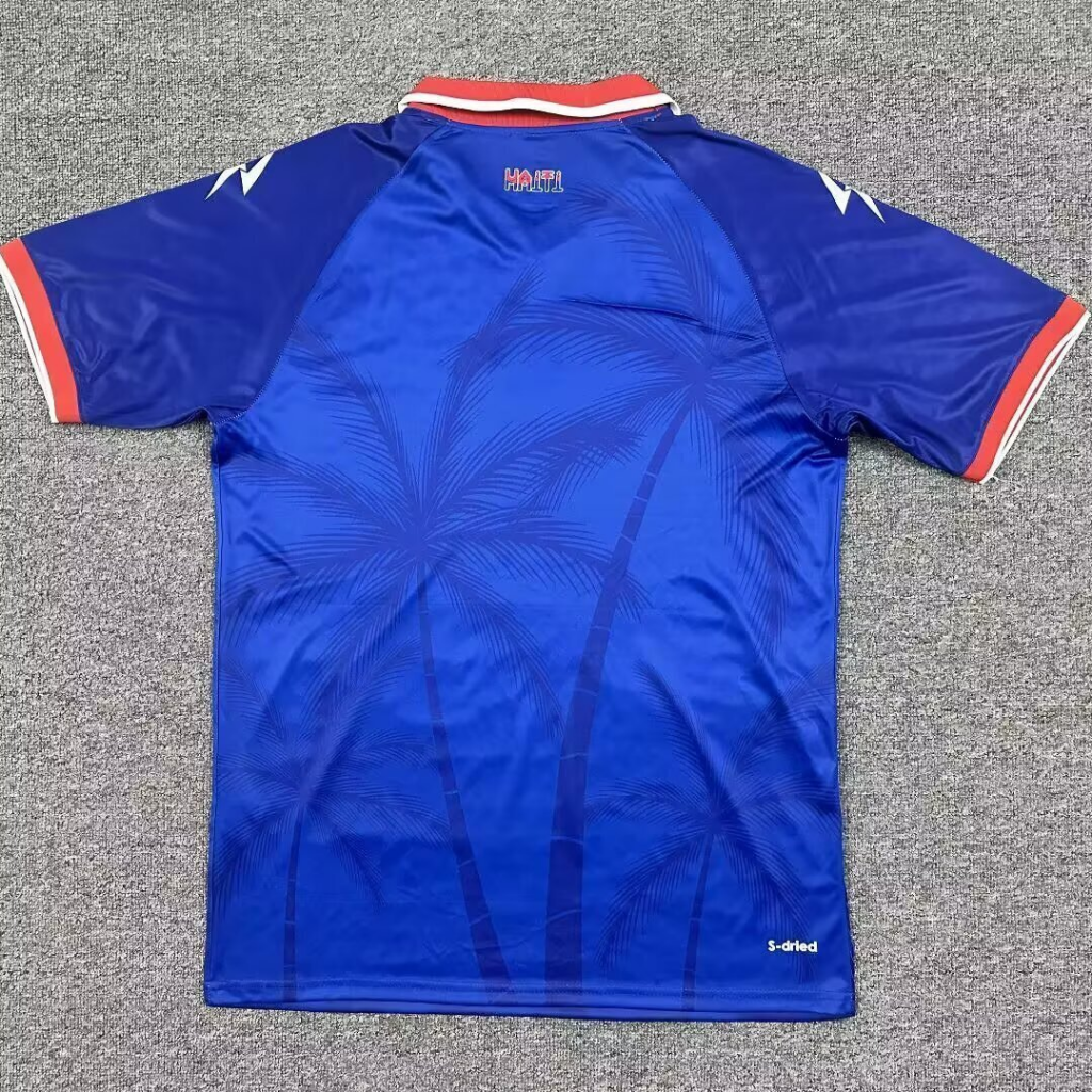 Haiti 26/27 World Cup Blue/Red Home Jersey
