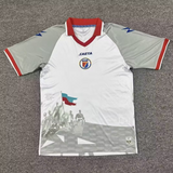 Haiti 26/27 World Cup Gray/Red Away Jersey