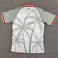 Haiti 26/27 World Cup Gray/Red Away Jersey