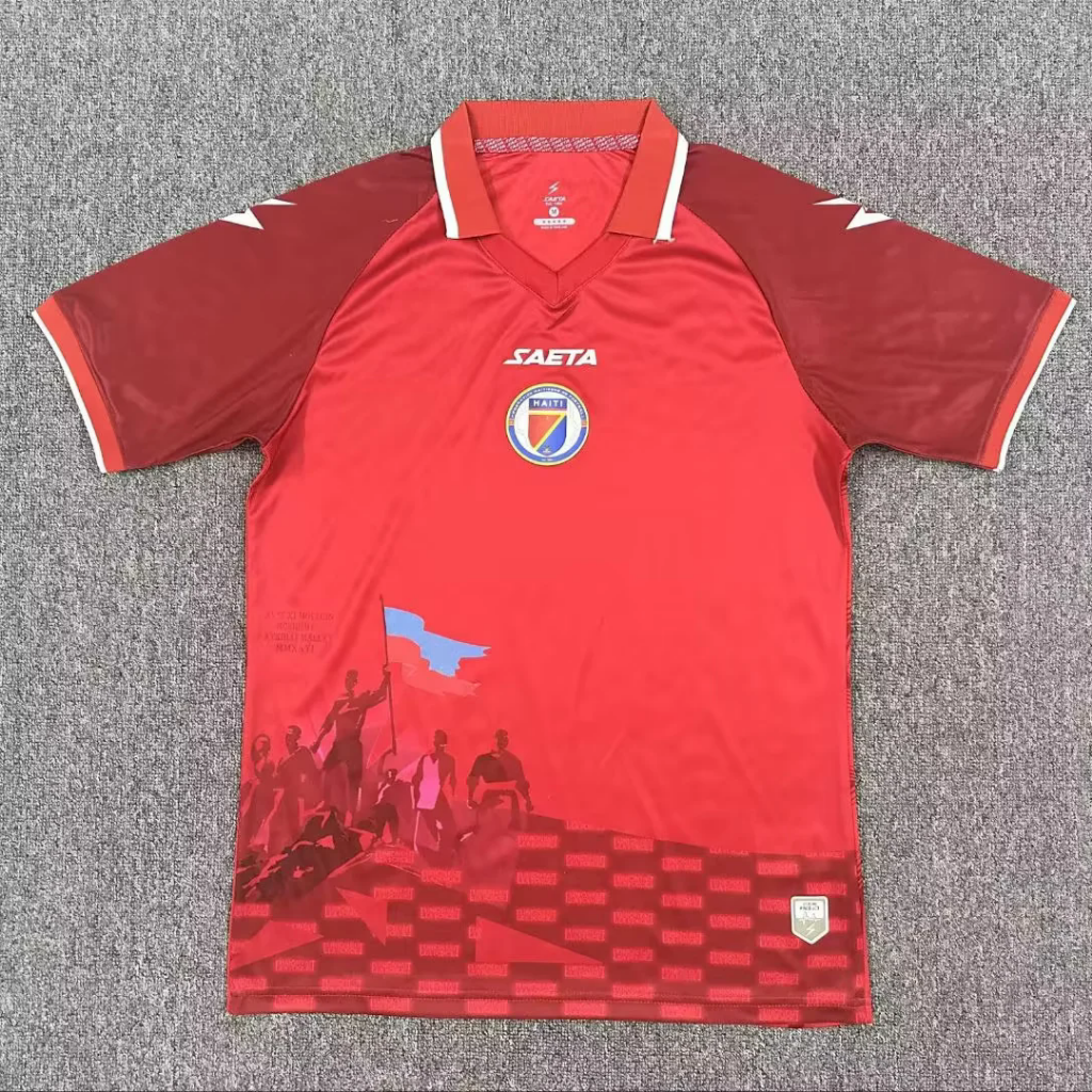 Haiti 26/27 World Cup Red Third Jersey