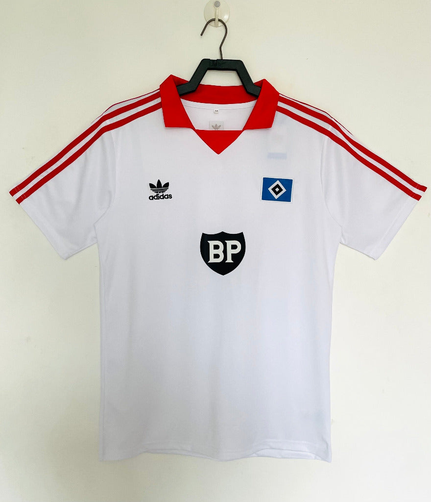 Hamburg 1980/81 Retro White/Red Home Jersey