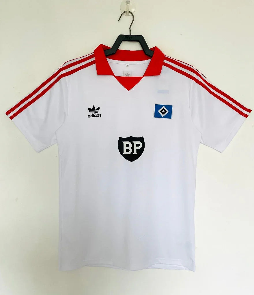 Hamburg 1980/81 Retro White/Red Home Jersey