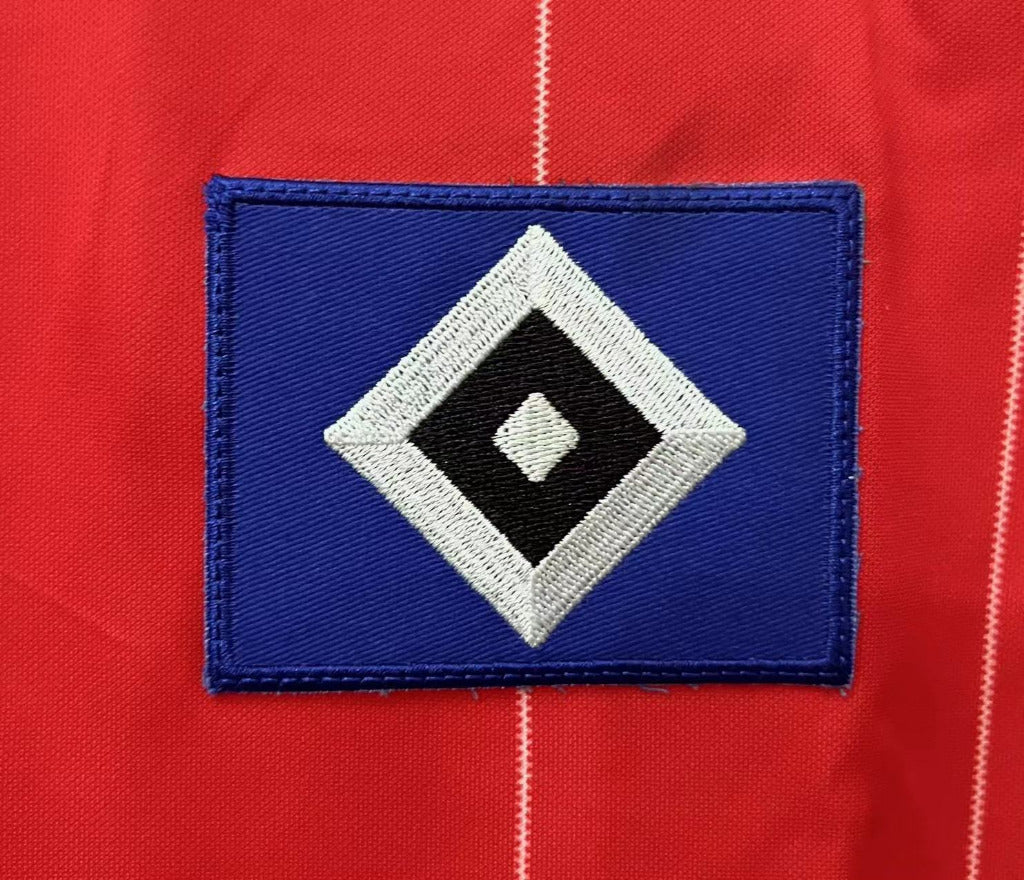 Hamburg 1983/84 Retro Red Away Jersey