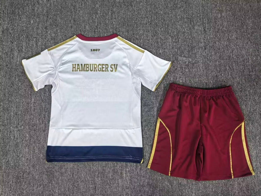 Hamburg 26/27 White/Blue Special Kids Jersey Set