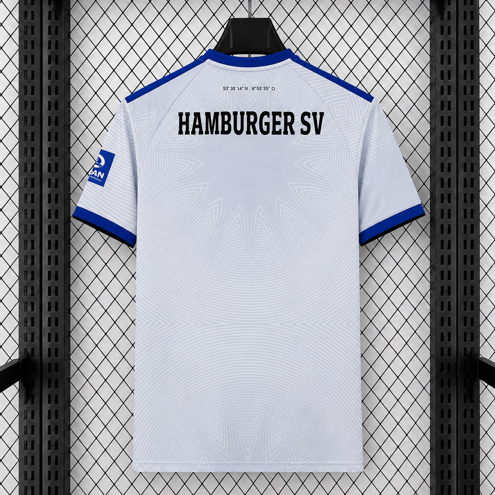 Hamburger SV 26/27 White/Blue Trim Home Jersey