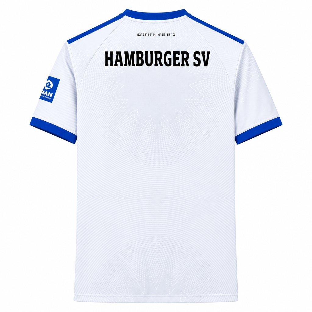 Hamburger SV 26/27 White/Blue Trim Home Jersey