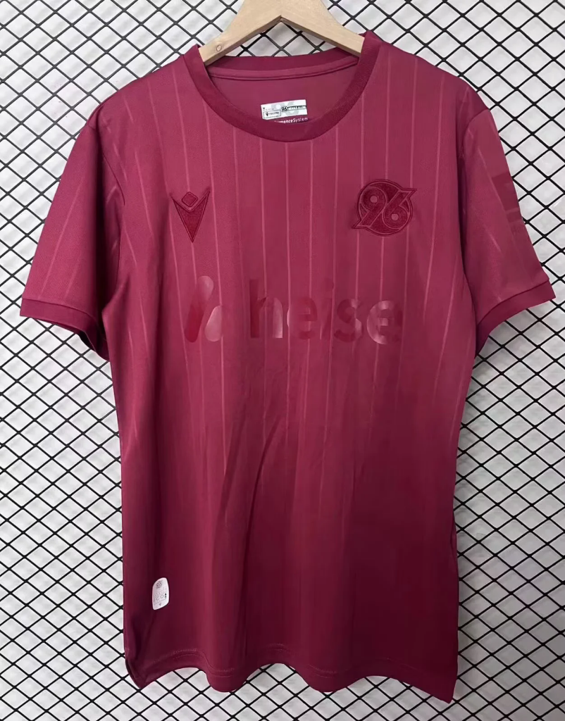 Hannover 96  25/26 Maroon 130th-Anniversary Stripes Jersey