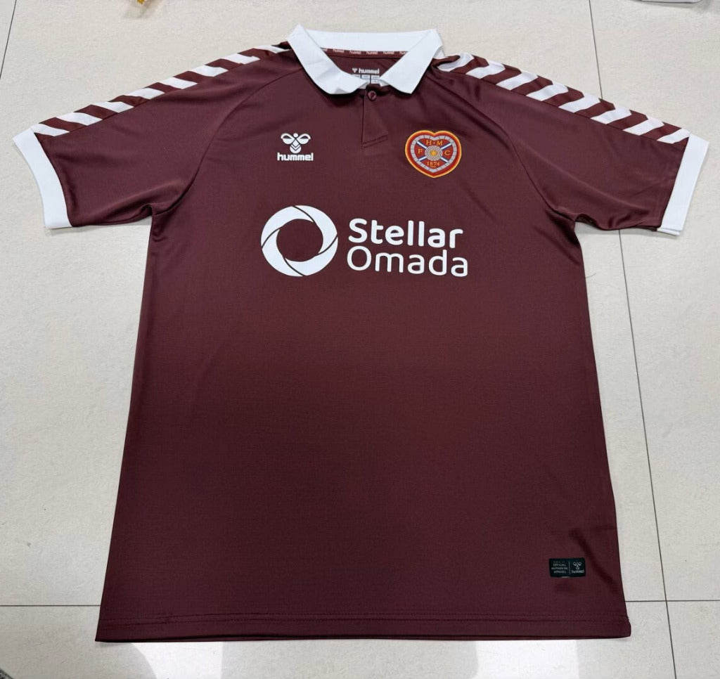 Heart 26/27 Maroon/White Home Jersey