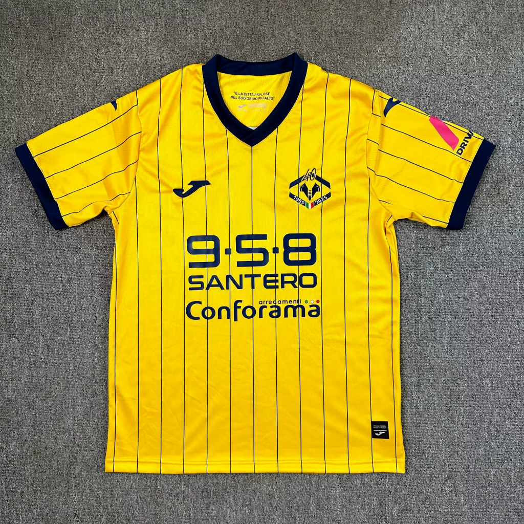 Hellas Verona 25/26 Yellow 40th Anniversary Jersey
