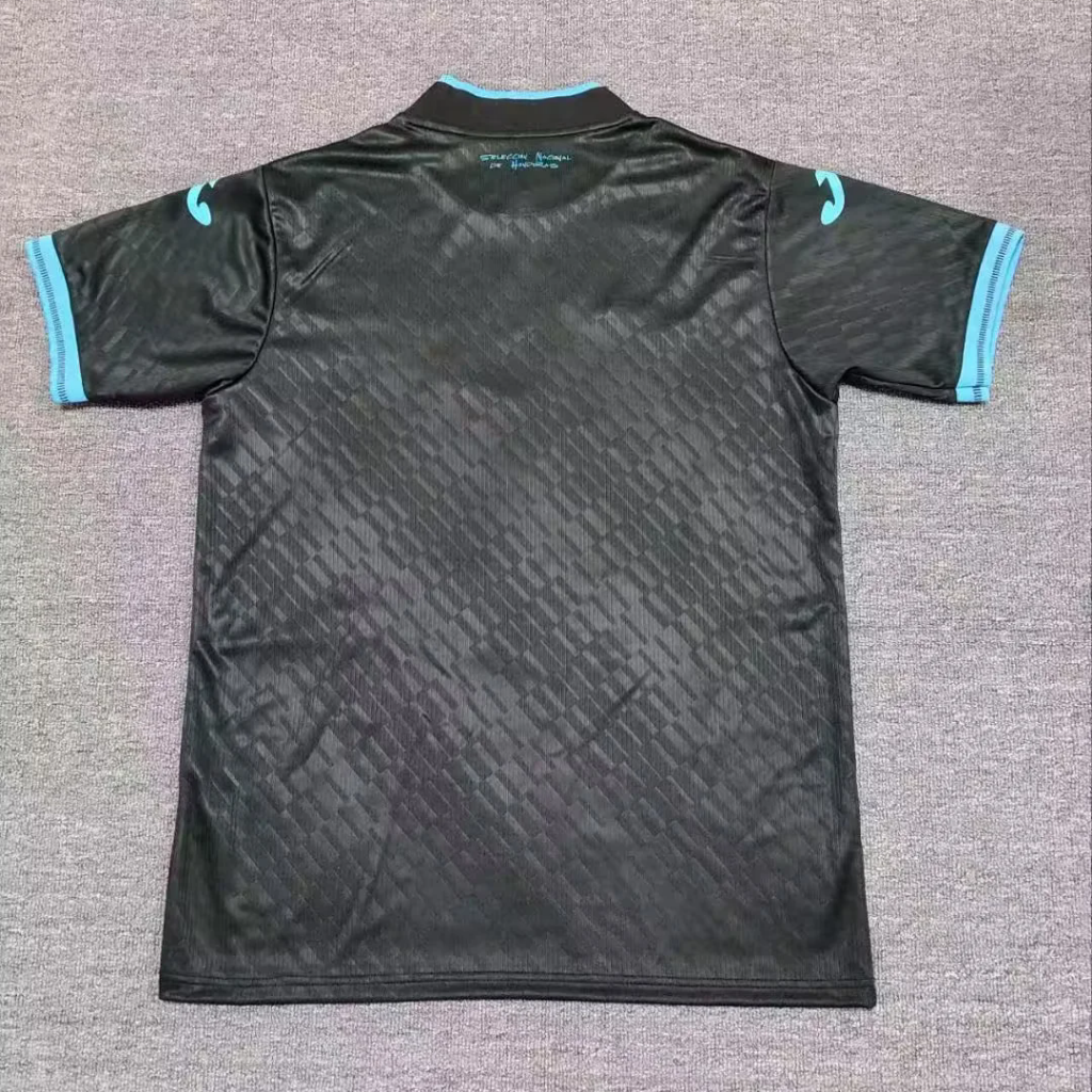 Honduras 2026 Black/Turquoise Trim Third Jersey