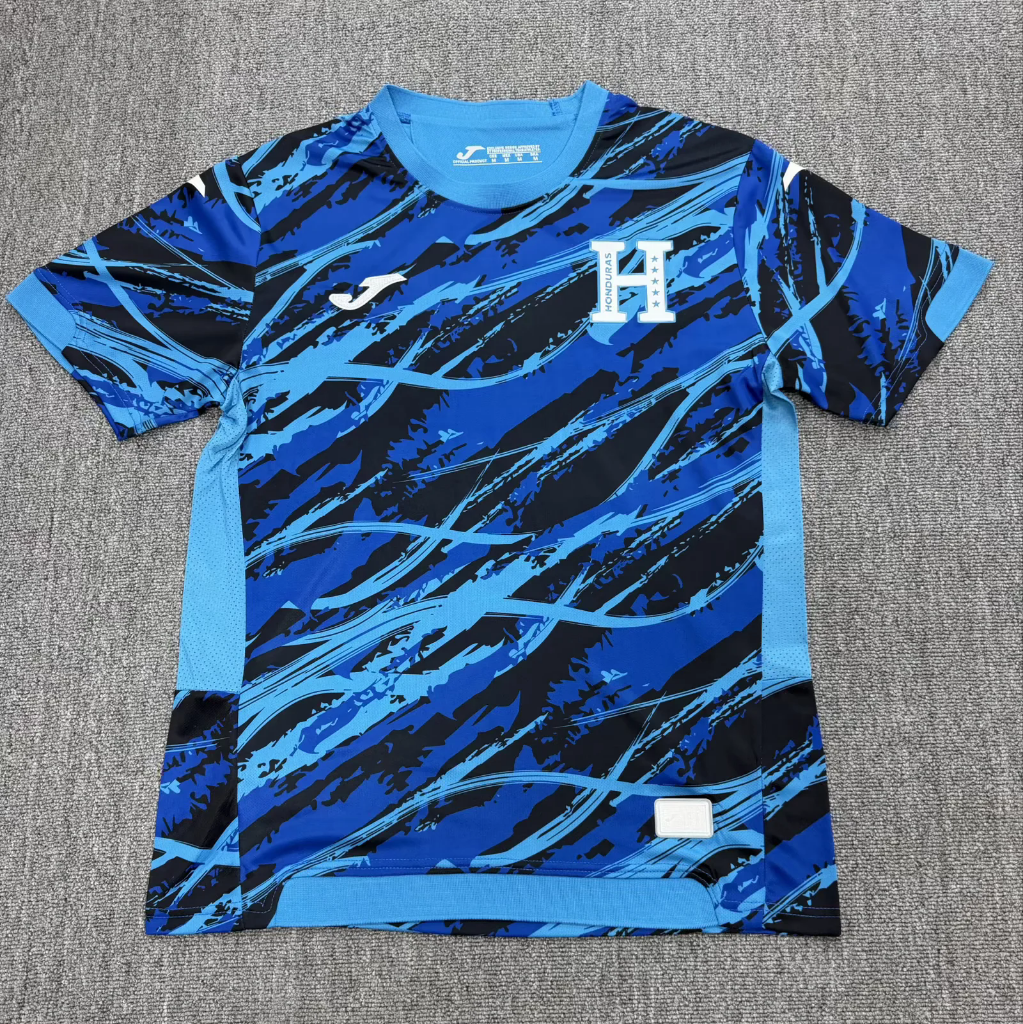 Honduras 2026 Blue/Black Camouflage Fourth Jersey