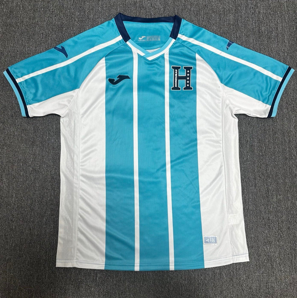 Honduras 2026 Sky Blue/White Stripe Away Jersey