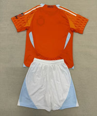 Houston Dynamo 25/26 Orange Home Kids Jersey Set